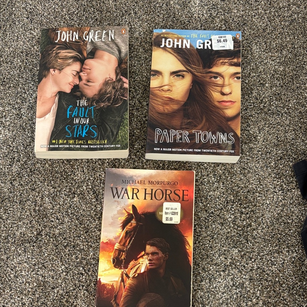John Green and Michael Morpurgo Book Set